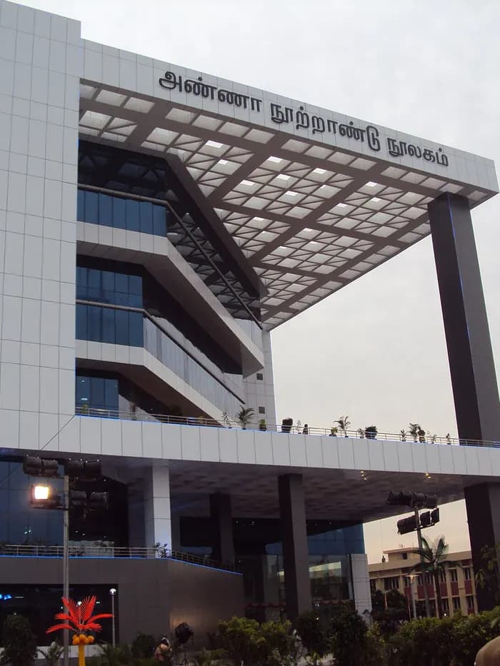 The Anna Centenary Library in Chennai