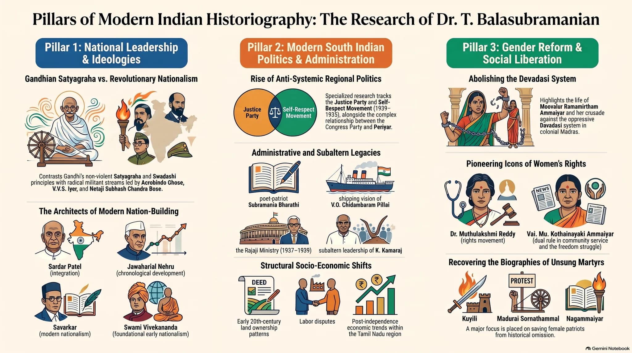 Pillars of Modern Indian Historiography